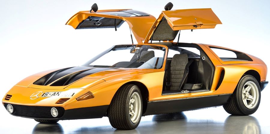 El espectacular prototipo Mercedes-Benz C 111 y sus variantes