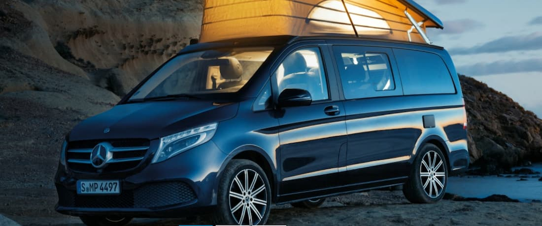Furgonetas camper Mercedes, gran variedad de opciones